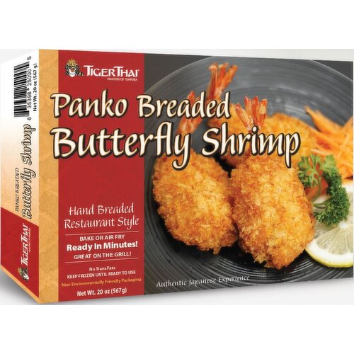 Panko Breaded Butterfly Shrimp